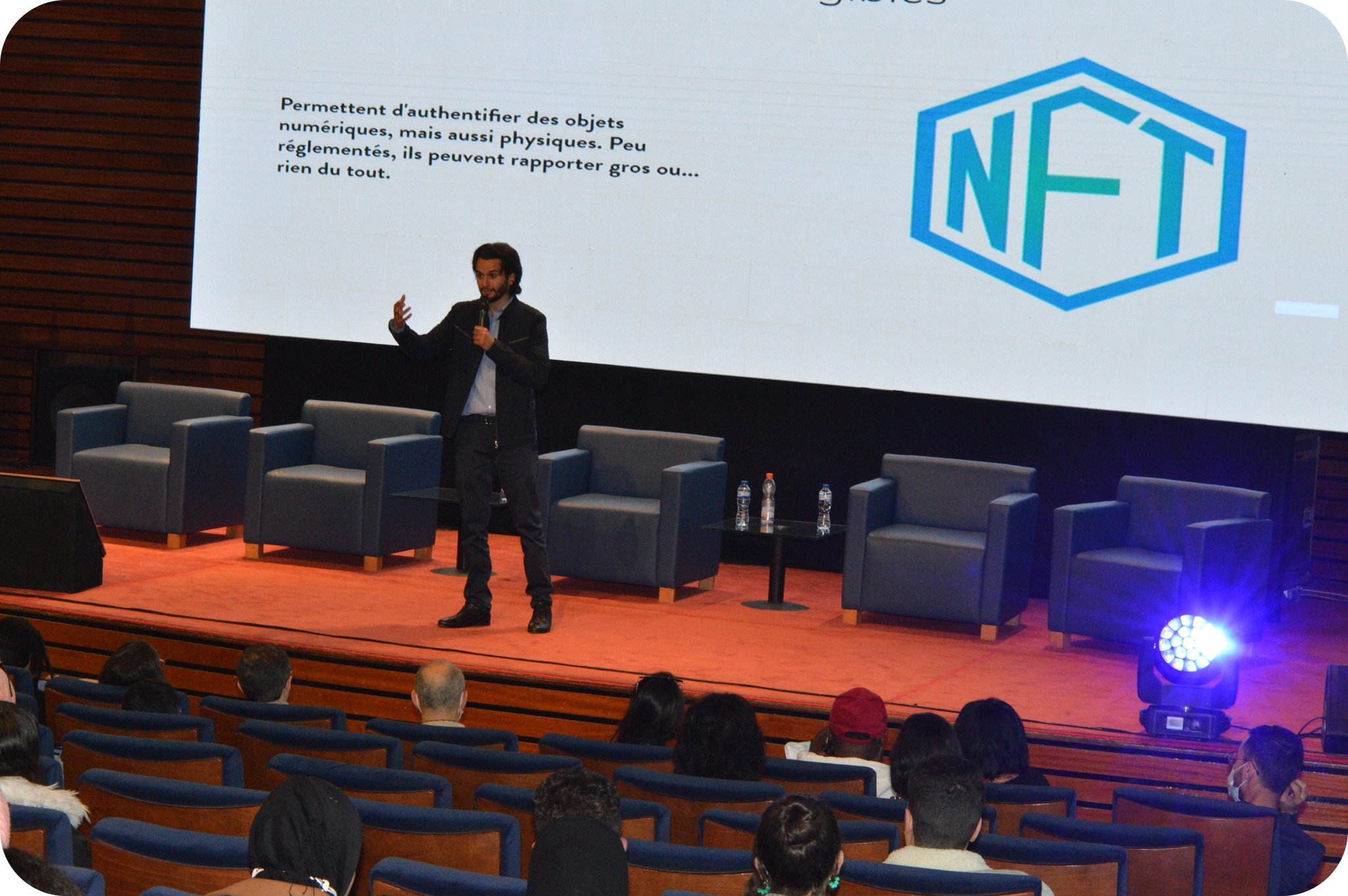 Mouhamed Nourdine Guitouni in Digital Marketing Trends event