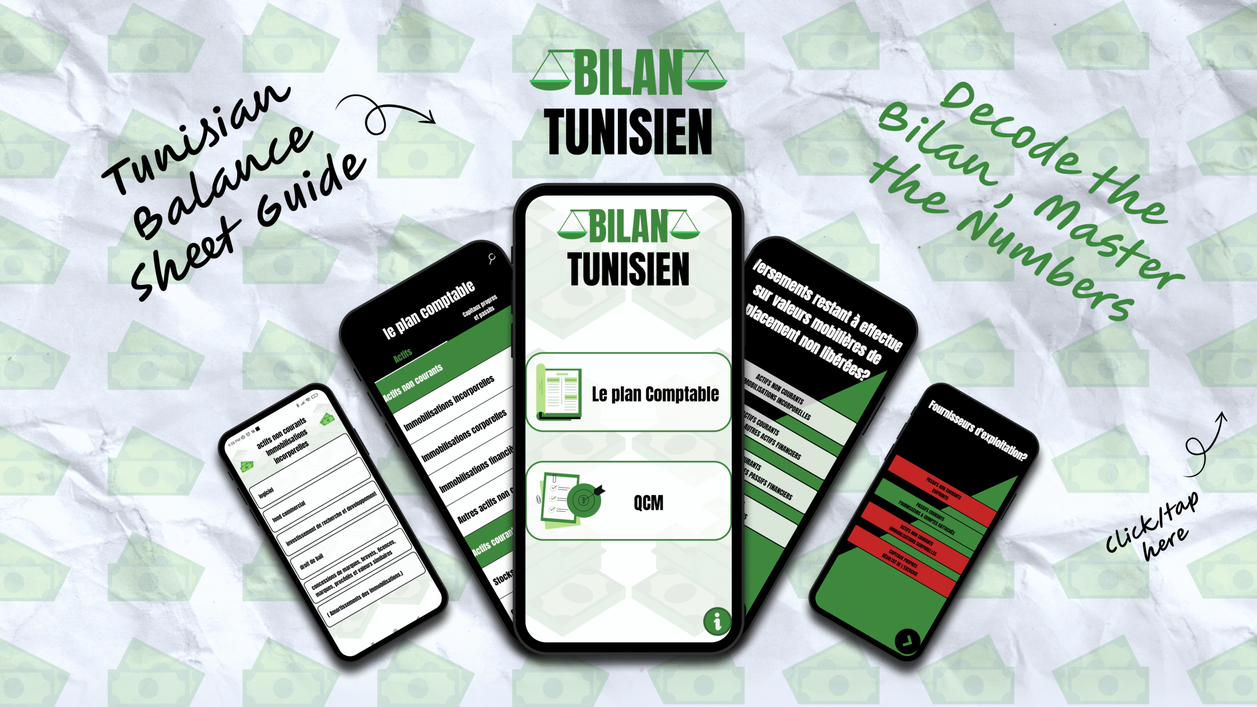 bilan tunisien graphic design