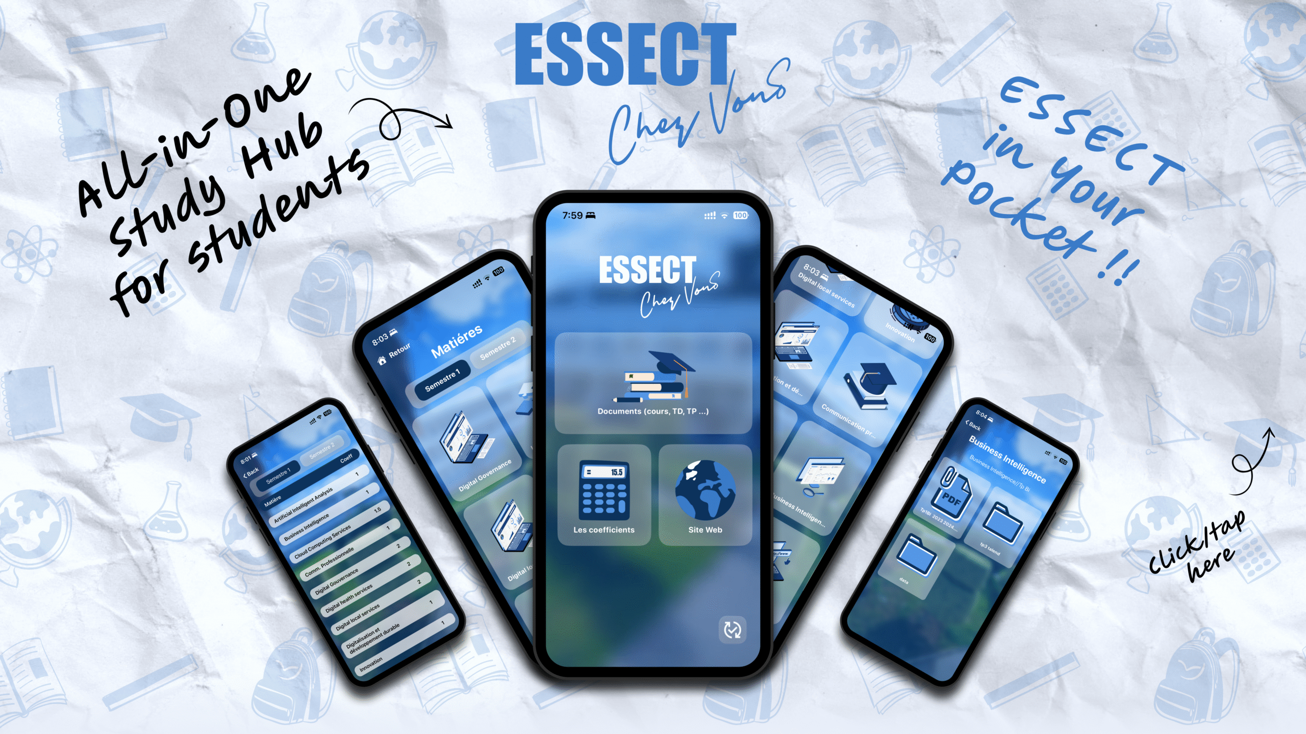 chez vous graphic design